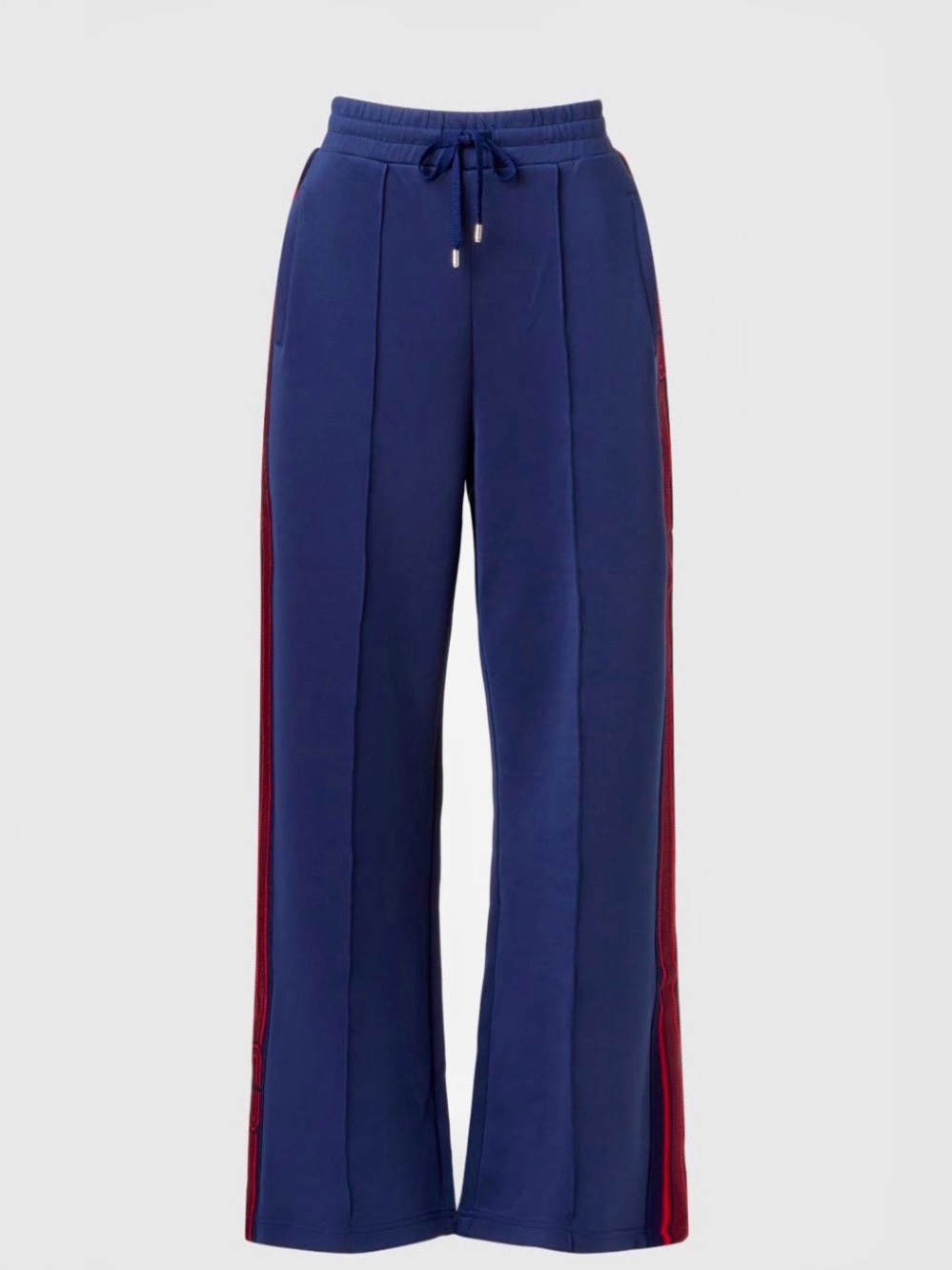 Maje Navy Polympin Track Pants size 40/8